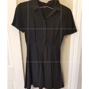 Free people black dress runs small Preowned condition